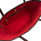 ルイ・ヴィトン LOUIS VUITTON ネヴァーフルPM N51109 ブラウン ダミエ/レザー レディース トートバッグ