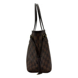 ルイ・ヴィトン LOUIS VUITTON ネヴァーフルPM N51109 ブラウン ダミエ/レザー レディース トートバッグ