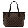 ルイ・ヴィトン LOUIS VUITTON ネヴァーフルPM N51109 ブラウン ダミエ/レザー レディース トートバッグ