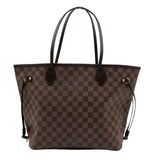 ルイ・ヴィトン LOUIS VUITTON ネヴァーフルMM N51105 ブラウン ダミエ・レザー レディース トートバッグ
