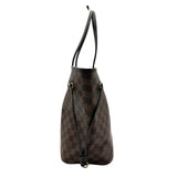ルイ・ヴィトン LOUIS VUITTON ネヴァーフルMM N51105 ブラウン ダミエ・レザー レディース トートバッグ