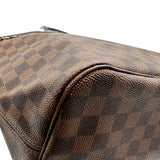 ルイ・ヴィトン LOUIS VUITTON ネヴァーフルMM N51105 ブラウン ダミエ・レザー レディース トートバッグ