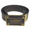 ルイ・ヴィトン LOUIS VUITTON サンチュール・アンヴァントゥール90cm M9677U ブラウン ダミエ メンズ ベルト