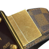 ルイ・ヴィトン LOUIS VUITTON サンチュール・アンヴァントゥール90cm M9677U ブラウン ダミエ メンズ ベルト