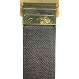 ルイ・ヴィトン LOUIS VUITTON サンチュール・アンヴァントゥール90cm M9677U ブラウン ダミエ メンズ ベルト
