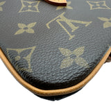ルイ・ヴィトン LOUIS VUITTON ポシェット・マレル M51159 ブラウン モノグラム/レザー レディース ウエストバッグ