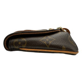 ルイ・ヴィトン LOUIS VUITTON ポシェット・マレル M51159 ブラウン モノグラム/レザー レディース ウエストバッグ