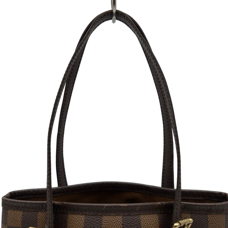 ルイ・ヴィトン LOUIS VUITTON マレ N42240 ブラウン ダミエ/レザー