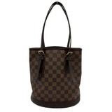 ルイ・ヴィトン LOUIS VUITTON マレ N42240 ブラウン ダミエ/レザー レディース トートバッグ