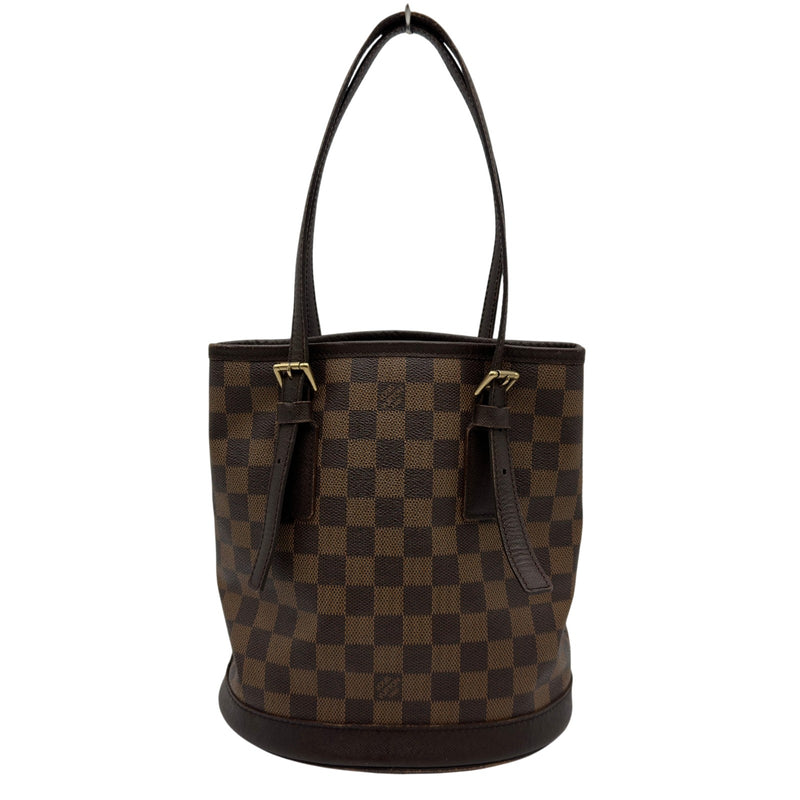 ルイヴィトン ダミエ マレ トートバッグ ハンドバッグ ブラウン 茶色 ビジネス ルイ・ヴィトン LOUIS VUITTON マレ N42240 ブラウン ダミエ/レザー