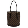 ルイ・ヴィトン LOUIS VUITTON マレ N42240 ブラウン ダミエ/レザー レディース トートバッグ