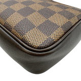 ルイ・ヴィトン LOUIS VUITTON トゥルースメイクアップ N51982 ブラウン ダミエ レディース ハンドバッグ