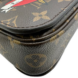 ルイ・ヴィトン LOUIS VUITTON ポシェット・メティスMM M43991 ブラウン モノグラムキャンバス/パッチーズ レディース ショルダーバッグ