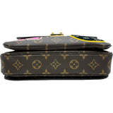 ルイ・ヴィトン LOUIS VUITTON ポシェット・メティスMM M43991 ブラウン モノグラムキャンバス/パッチーズ レディース ショルダーバッグ