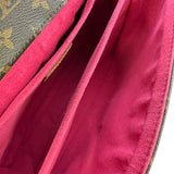ルイ・ヴィトン LOUIS VUITTON ポシェット・メティスMM M43991 ブラウン モノグラムキャンバス/パッチーズ レディース ショルダーバッグ