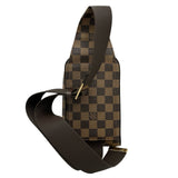 ルイ・ヴィトン LOUIS VUITTON ジェロニモス N51994 ブラウン ダミエ レディース ウエストバッグ
