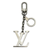 ルイ・ヴィトン LOUIS VUITTON ポルトクレ・LV イニシャル M65071 シルバー メタル レディース チャーム