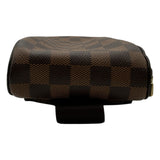 ルイ・ヴィトン LOUIS VUITTON ジェロニモス N51994 ブラウン ダミエ/レザー メンズ ボディバッグ