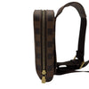ルイ・ヴィトン LOUIS VUITTON ジェロニモス N51994 ブラウン ダミエ/レザー メンズ ボディバッグ