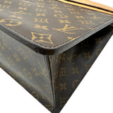 ルイ・ヴィトン LOUIS VUITTON リヴィエラ M47501 ブラウン モノグラム/レザー レディース ハンドバッグ