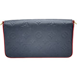 ルイ・ヴィトン LOUIS VUITTON ポシェット・フェリシー M64099 ネイビー モノグラム・アンプラント レディース ショルダーバッグ