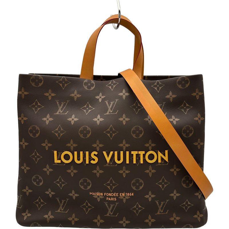 ルイ・ヴィトン LOUIS VUITTON ショッパー・トートMM M13928 ブラウン