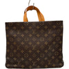 ルイ・ヴィトン LOUIS VUITTON ショッパー・トートMM M13928 ブラウン モノグラム/レザー レディース トートバッグ