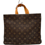 ルイ・ヴィトン LOUIS VUITTON ショッパー・トートMM M13928 ブラウン モノグラム/レザー レディース トートバッグ