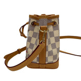 ルイ・ヴィトン LOUIS VUITTON ナノ・ノエ ヴィヴィエンヌ N40511 ホワイト ダミエ・アズール レディース ショルダーバッグ