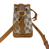ルイ・ヴィトン LOUIS VUITTON ナノ・ノエ ヴィヴィエンヌ N40511 ホワイト ダミエ・アズール レディース ショルダーバッグ