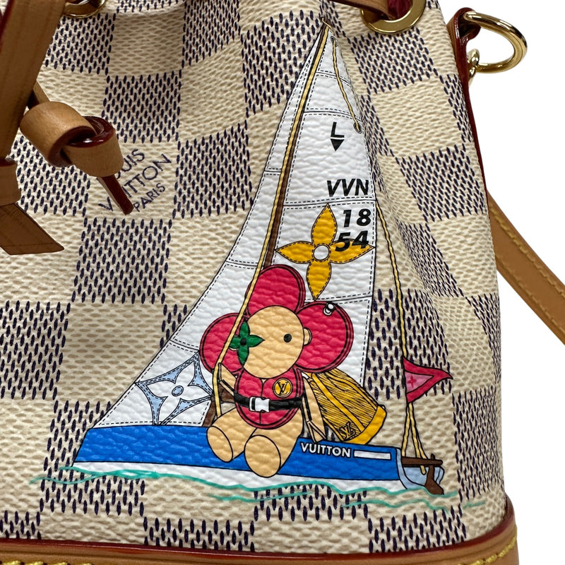 ルイ・ヴィトン LOUIS VUITTON ナノノエ N40511 ホワイト ダミエ レディース ショルダーバッグ ルイ・ヴィトン LOUIS VUITTON ナノノエ N40511 ホワイト ダミエ