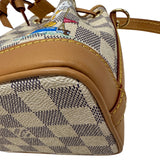 ルイ・ヴィトン LOUIS VUITTON ナノ・ノエ ヴィヴィエンヌ N40511 ホワイト ダミエ・アズール レディース ショルダーバッグ
