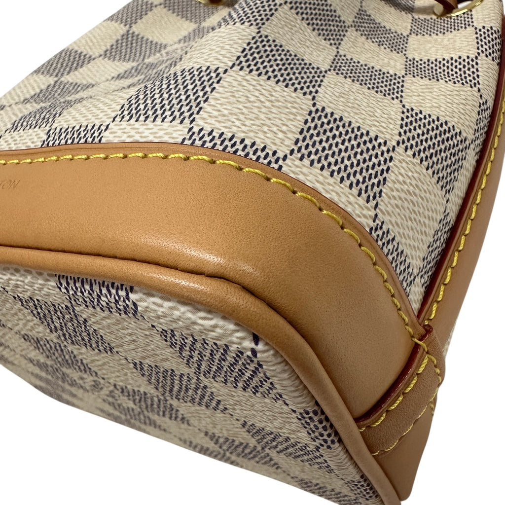 ルイ・ヴィトン LOUIS VUITTON ナノノエ N40511 ホワイト ダミエ レディース ショルダーバッグ ルイ・ヴィトン LOUIS VUITTON ナノノエ N40511 ホワイト ダミエ