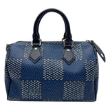 ルイ・ヴィトン LOUIS VUITTON スピーディ・バンドリエール25 N40691 ネイビー ダミエヘリテージ/レザー メンズ ショルダーバッグ