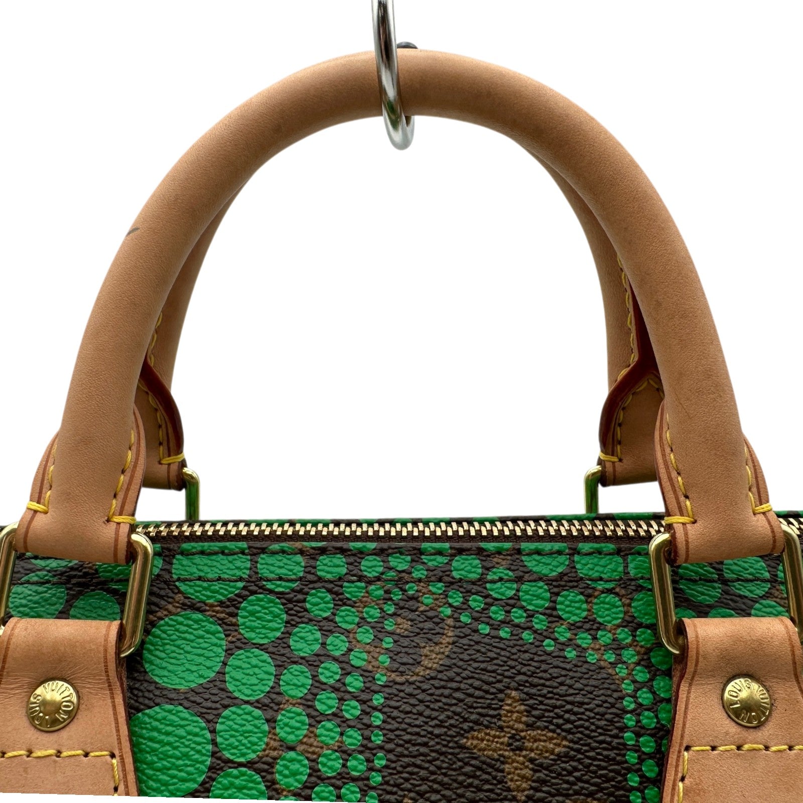 ルイ・ヴィトン LOUIS VUITTON スピーディ30 草間彌生 M40694 ヴェール