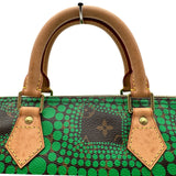 ルイ・ヴィトン LOUIS VUITTON スピーディ30 草間彌生 M40694 ヴェール モノグラムタウン/レザー レディース ボストンバッグ