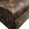 ルイ・ヴィトン LOUIS VUITTON サックプラBB M45847 ブラウン モノグラム レディース ハンドバッグ