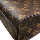 ルイ・ヴィトン LOUIS VUITTON サックプラBB M45847 ブラウン モノグラム レディース ハンドバッグ