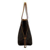 ルイ・ヴィトン LOUIS VUITTON ネヴァーフルMM M41177 ブラウン モノグラム/レザー レディース トートバッグ