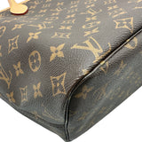 ルイ・ヴィトン LOUIS VUITTON ネヴァーフルMM M41177 ブラウン モノグラム/レザー レディース トートバッグ