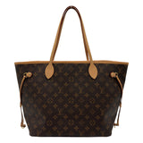 ルイ・ヴィトン LOUIS VUITTON ネヴァーフルMM M41177 ブラウン モノグラム/レザー レディース トートバッグ