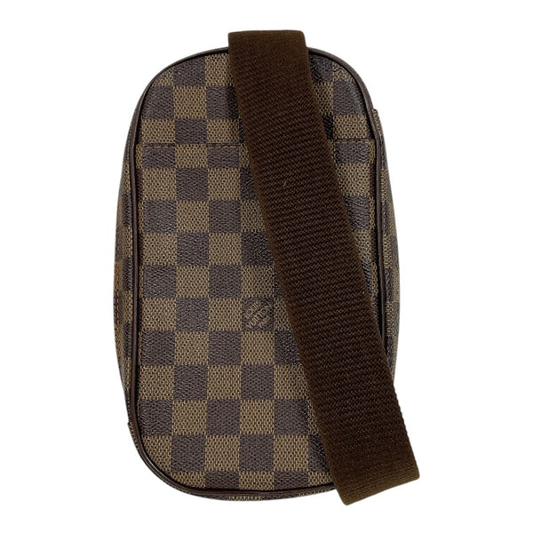 ルイヴィトン ポシェット・ガンジュ ウエストバッグ 超美品 ルイ・ヴィトン LOUIS VUITTON ポシェット・ガンジュ N48048 ブラウン