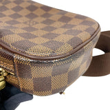 ルイ・ヴィトン LOUIS VUITTON ポシェット・ガンジュ N48048 ブラウン ダミエ ユニセックス ボディバッグ