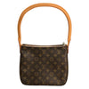 ルイ・ヴィトン LOUIS VUITTON ルーピングMM M51146 ブラウン モノグラム・キャンバス レディース ショルダーバッグ