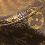 ルイ・ヴィトン LOUIS VUITTON ルーピングMM M51146 ブラウン モノグラム・キャンバス レディース ショルダーバッグ
