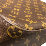 ルイ・ヴィトン LOUIS VUITTON ルーピングMM M51146 ブラウン モノグラム・キャンバス レディース ショルダーバッグ