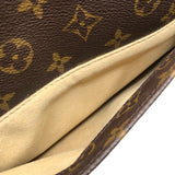ルイ・ヴィトン LOUIS VUITTON ビバリーMM M40121 ブラウン モノグラム・キャンバス レディース ショルダーバッグ