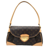ルイ・ヴィトン LOUIS VUITTON ビバリーMM M40121 ブラウン モノグラム・キャンバス レディース ショルダーバッグ