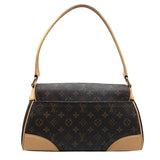 ルイ・ヴィトン LOUIS VUITTON ビバリーMM M40121 ブラウン モノグラム・キャンバス レディース ショルダーバッグ