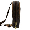 ルイ・ヴィトン LOUIS VUITTON ポシェット・ガンジュ M51870 ブラウン モノグラム/レザー メンズ ボディバッグ